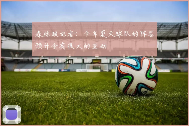 森林狼记者：今年夏天球队的阵容预计会有很大的变动