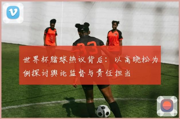 世界杯赌球热议背后:以高晓松为例探讨舆论监督与责任担当
